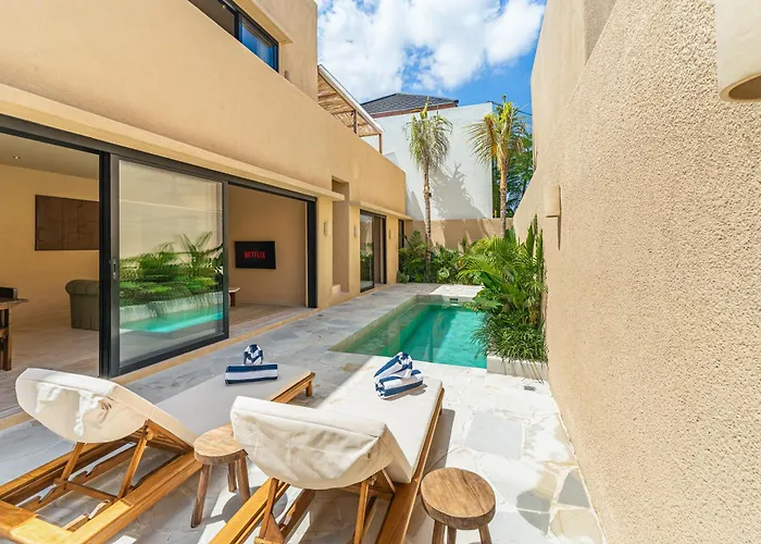 Zama - Earthy-chic 2br With Pool In Villa